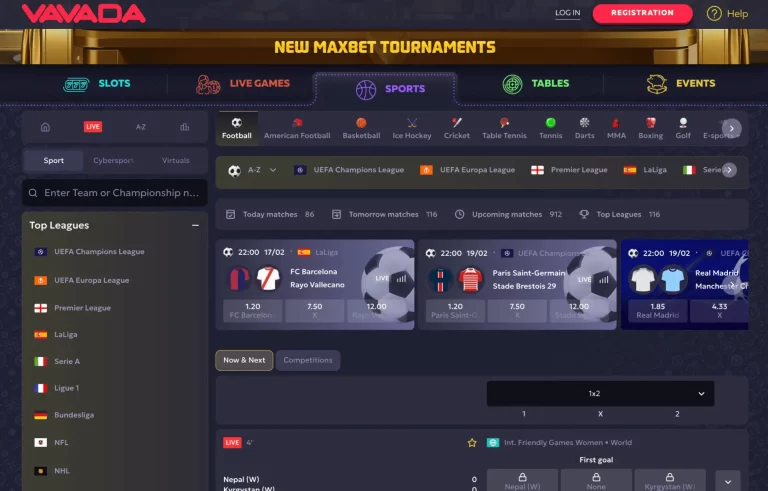 Vavada Betting on Sports